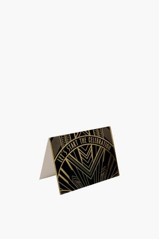 Art Deco Gift Card A6