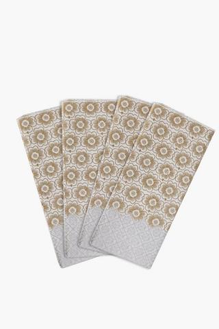 Flower Tile Tissue Paper