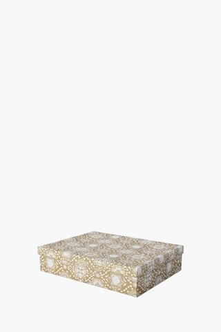 Indian Block Print Shirt Box Large