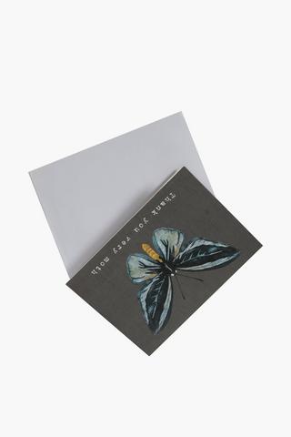 Butterfly Gift Card A6