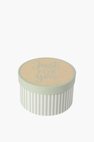 Pastel Round Gift Box Large