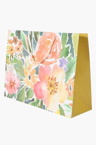 Cherry Floral Gift Bag Extra Large