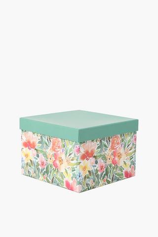 Cherry Floral Gift Box Medium