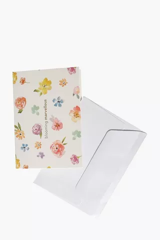Cherry Floral Gift Card Mini
