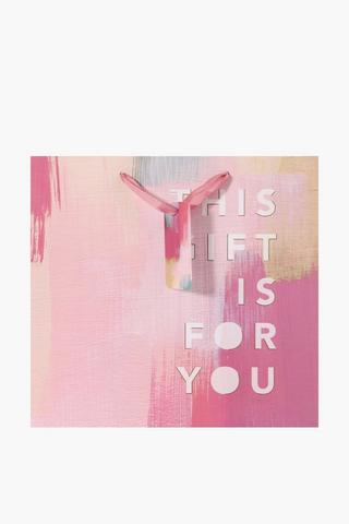 Script Gift Bag Medium