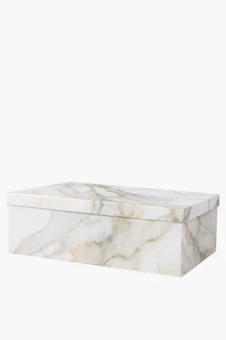 Marble Storage Box Extra Large