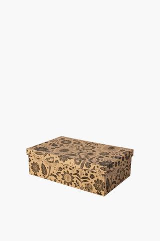 Floral Storage Box Medium