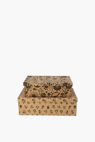 Floral Storage Box Medium