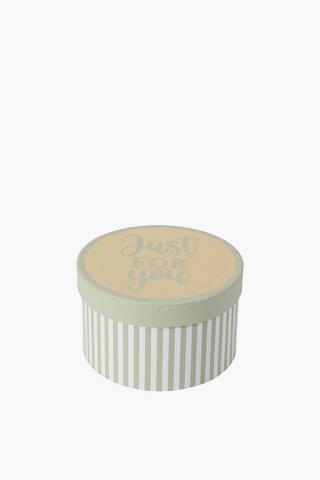 Pastel Round Gift Box Small