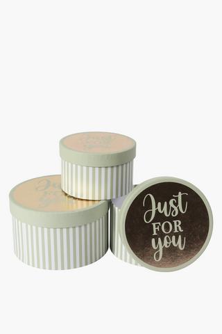 Pastel Round Gift Box Small