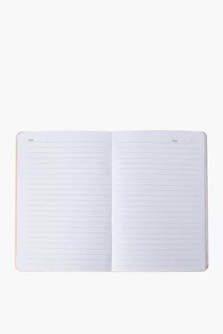 Pu Metallic Notebook A5