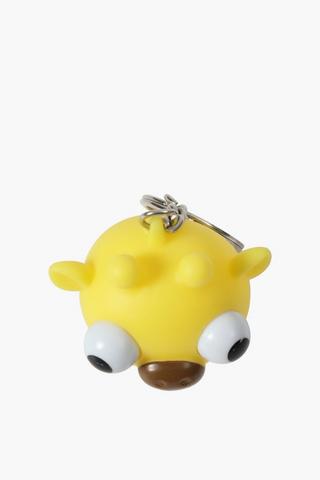 Giraffe Pop Eye Key Ring