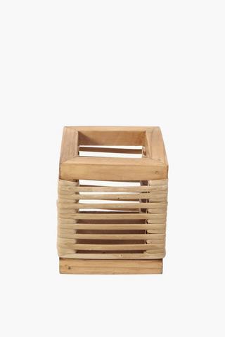 Recycled Woven Plastic Pen Holder