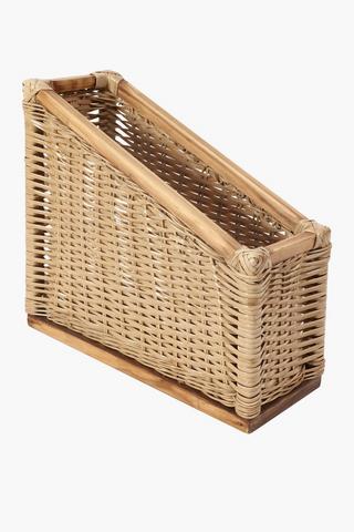 Recycled Woven Plastic File Holder