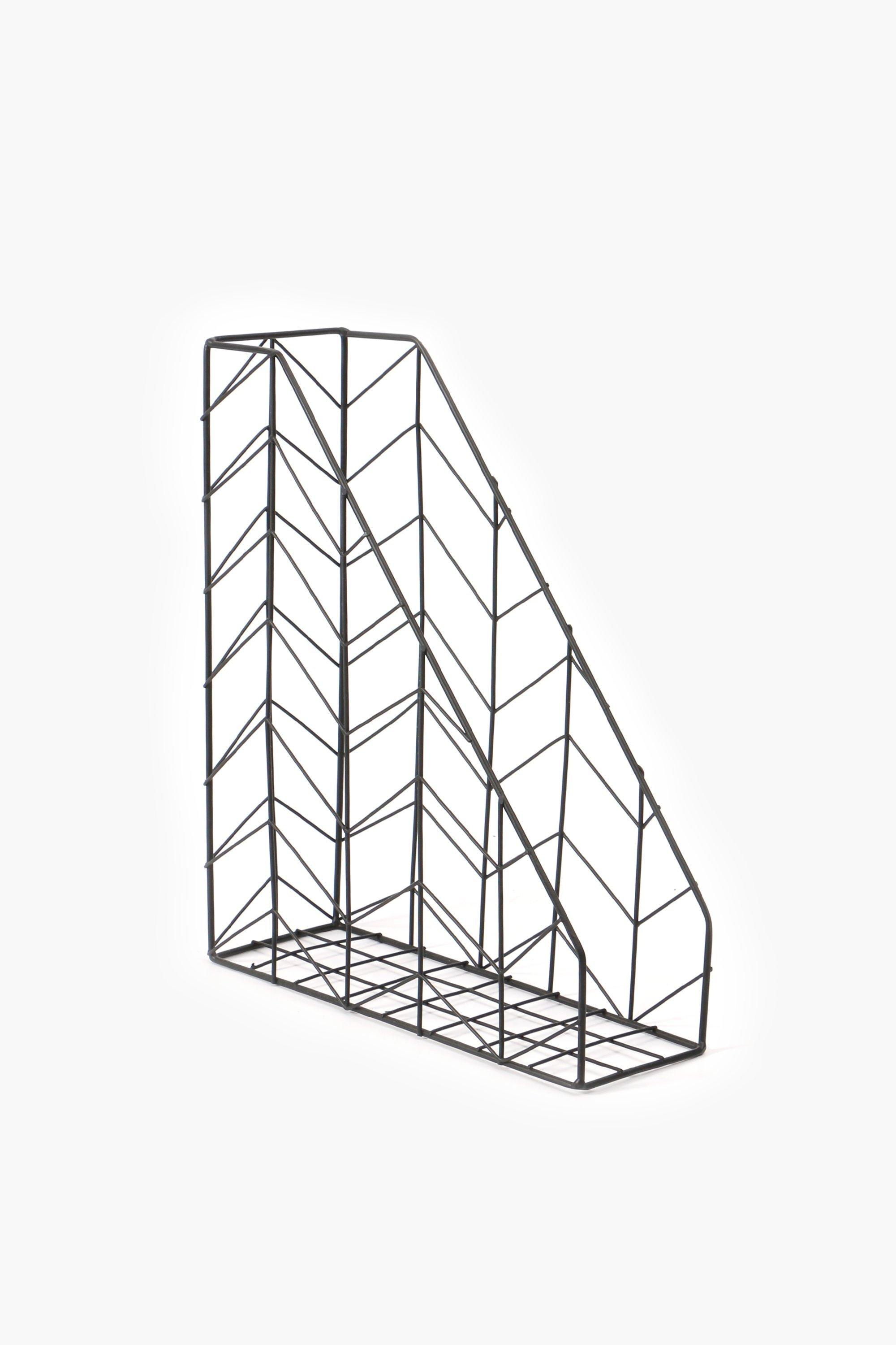 Metal Geometric File Holder