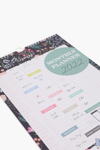 2022 Spiral Flip Monthly Calendar