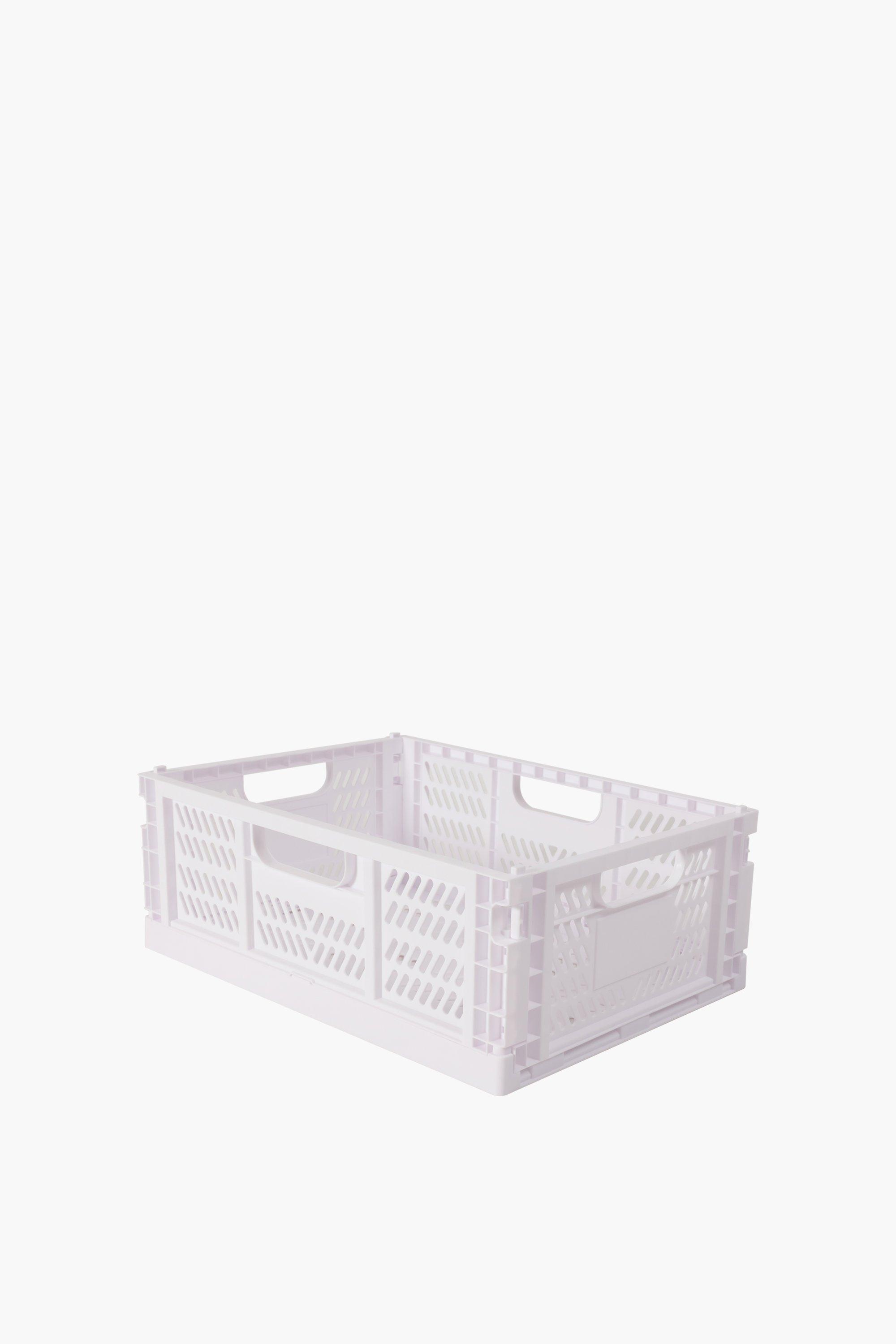 Plastic Folding Crate Medium   02 7503011467 SI 00