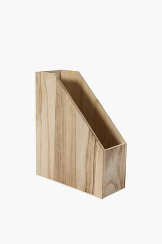 Wooden File Holder
