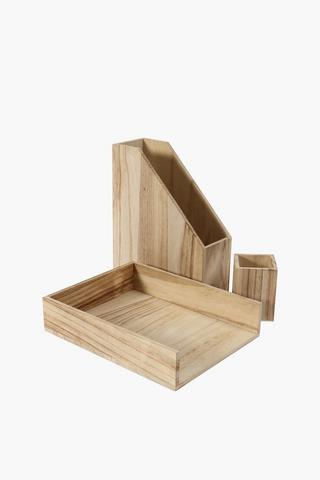 Wooden File Holder