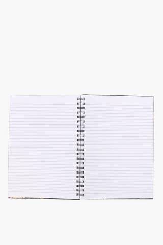 World Map Spiral Notebook A4