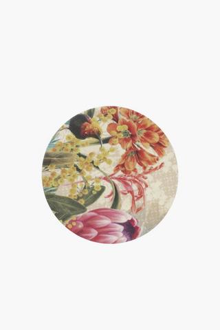 Floral Mouse Pad Round