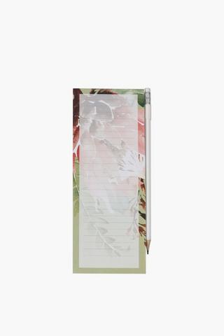 Meranti Notepad With Pencil
