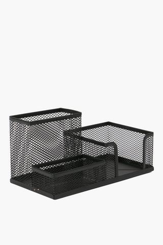 Mesh Combination Stationery Organiser