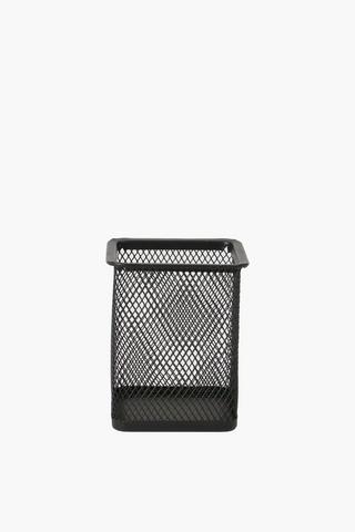 Office Warehouse Pen Holder Mesh SHS19002 Black