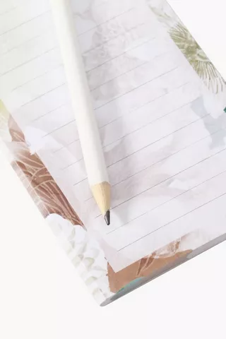 Emery Notepad With Pencil