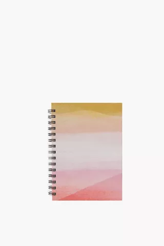 Watercolour Spiral Hardcover Notebook A5