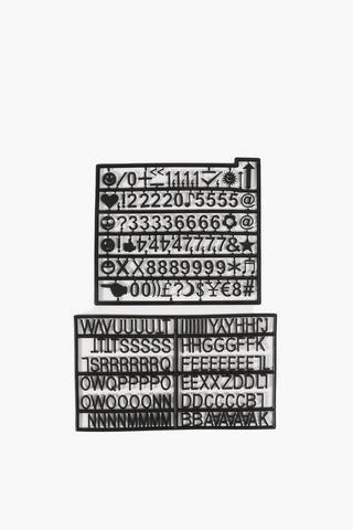 Letterboard Refill Letters