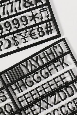 Letterboard Refill Letters