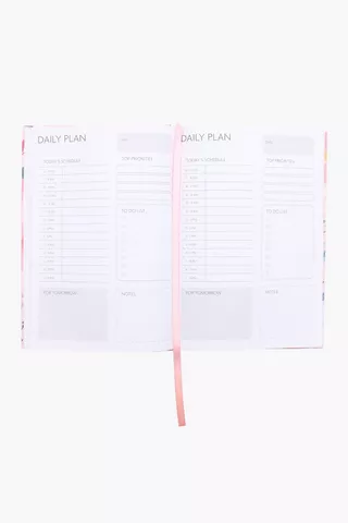 Floral Planner Notebook A5