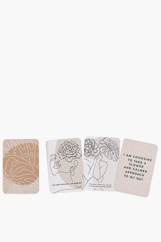 Colab Nkhensani Rikhotso Pack Of 31 Self-care Affirmation Cards