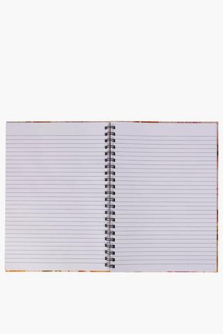 Iris Hard Cover Spiral Notebook A4