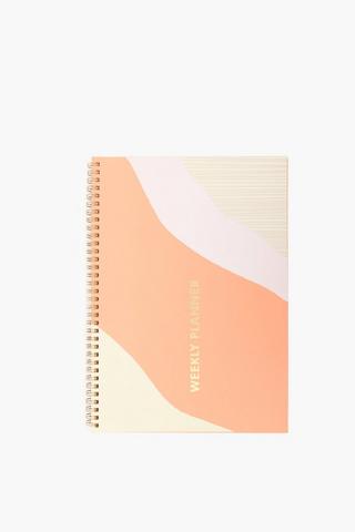 Abstract Weekly Planner A4