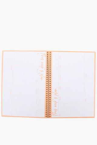 Abstract Weekly Planner A4