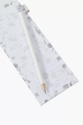 Brittany Notepad With Pencil