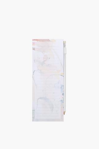 Cumaru Notepad With Pencil