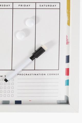 Tsweleni Magnetic Weekly Planner A3