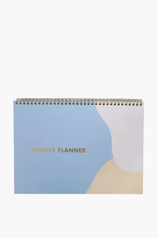 Abstract Weekly Planner A4