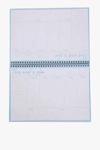 Abstract Weekly Planner A4