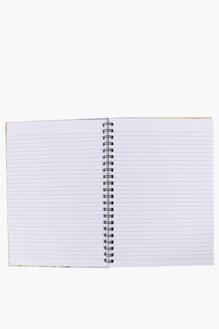 Lacewood Hardcover Spiral Notebook A4