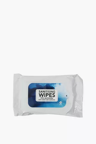 Sanitising Hand And Surface Wipes, 10 Pack