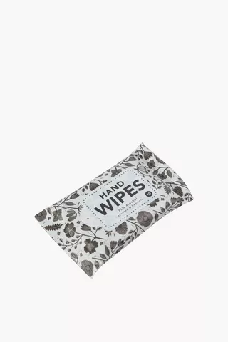 Sanitising Hand And Surface Wipes Monochrome, 10 Pack