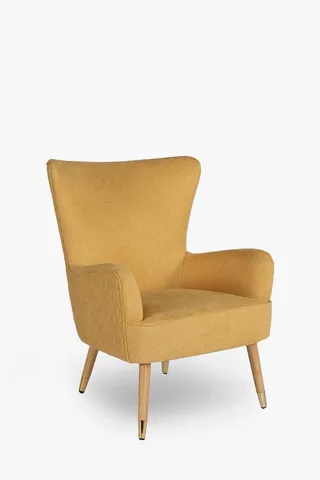 Noble Wingback Textured Chair