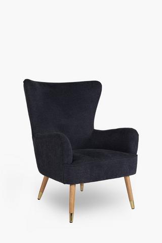 Noble Wingback Textured Chair