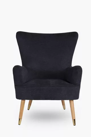 Noble Wingback Textured Chair