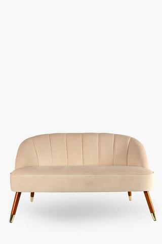 Regal Velvet Love Seat Sofa