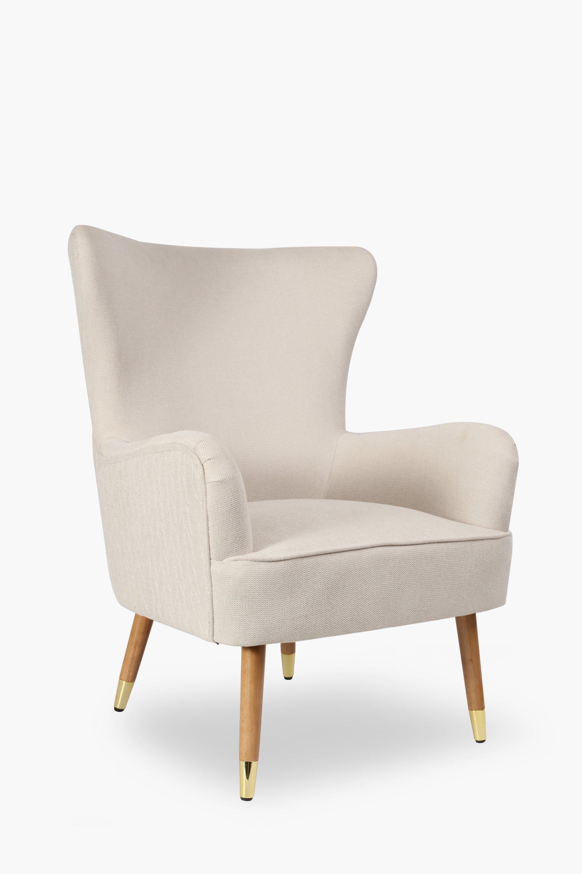 Noble Wingback Textured Chair